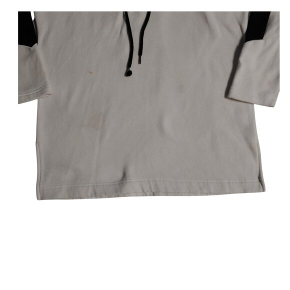 PINK Victoria's Secret Pullover Sweatshirt Women's Size XS White Black Embroid - Picture 6 of 8